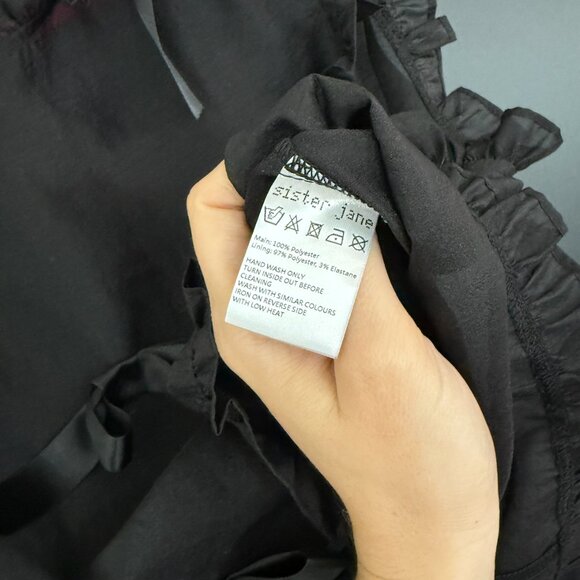 Sister Jane Sheer Bow Blouse - Picture 2 of 4